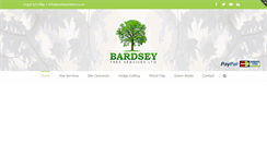 Desktop Screenshot of bardseytrees.co.uk